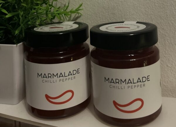 Marmelade de piment rouge (chili pepper) - Montofoli